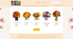 Desktop Screenshot of heartsandflowersdexter.com